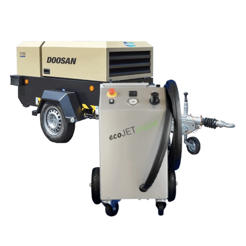 ecoJET-pro24-Kompressor-Trockeneisstrahlgerät-Trockeneisstrahlmaschine-ecoTES-Trockeneisstrahlen ecoJET-pro24-Kompressor-Trockeneisstrahlgerät-Trockeneisstrahlmaschine-ecoTES-Trockeneisstrahlen